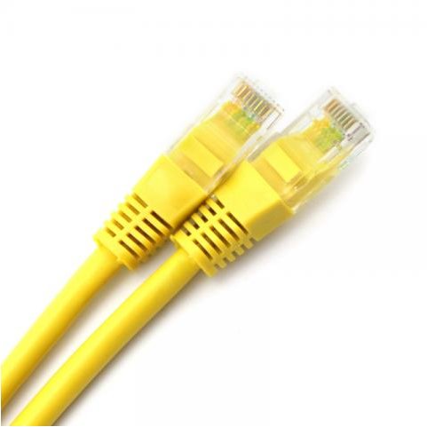 PATCH CORD  UTP SPACER Cat5e,  3m,  galben, SP-PT-CAT5-3M-Y - imagine 2