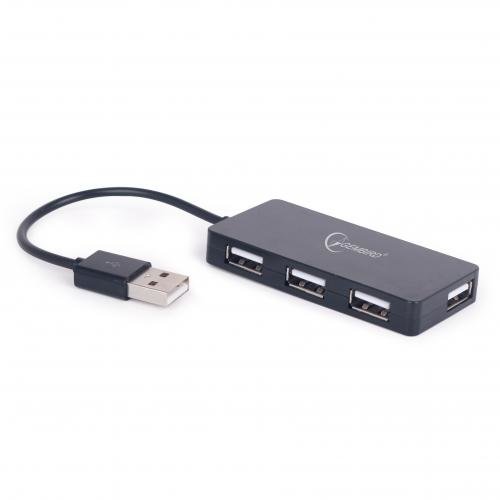 Hub USB UHB-U2P4-03 4-port USB 2.0 Negru