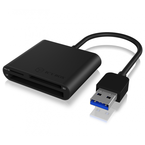 Card Reader IB-CR301-U3 Raidsonic USB 3.0 Negru