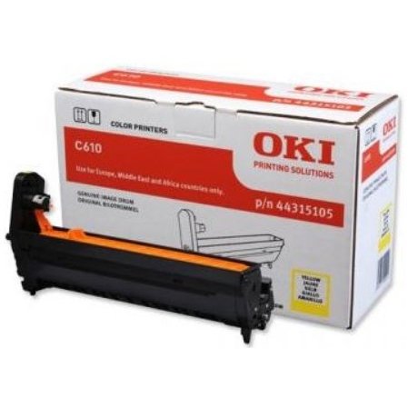 Drum Unit 44315105 Yellow 20000 pagini pentru Oki C610