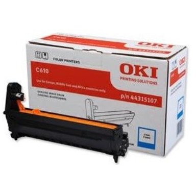 Drum Unit 44315107 Cyan 20000 pagini pentru OKI C610