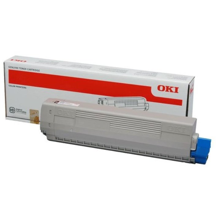 Cartuș toner 44844615 Cyan 7300 pagini pentru Oki C822
