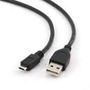USB - MicroUSB 0.1m Black
