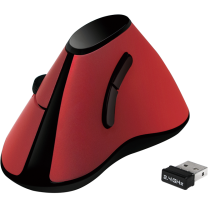 Mouse Optic ID0159 Vertical USB Rosu