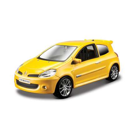 Macheta Masina Renault Clio Sport BBURAGO Scara 1:32 Yellow