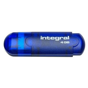 Stick memorie INFD4GBEVOBL Evo 4GB USB 2.0 Albastru