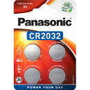 Baterii Panasonic Lithium Coin CR-2032L 4 bucati