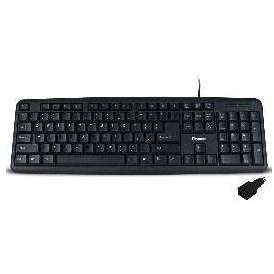 Tastatura Tracer TRAKLA45489 Maverick USB + PS2 Negru