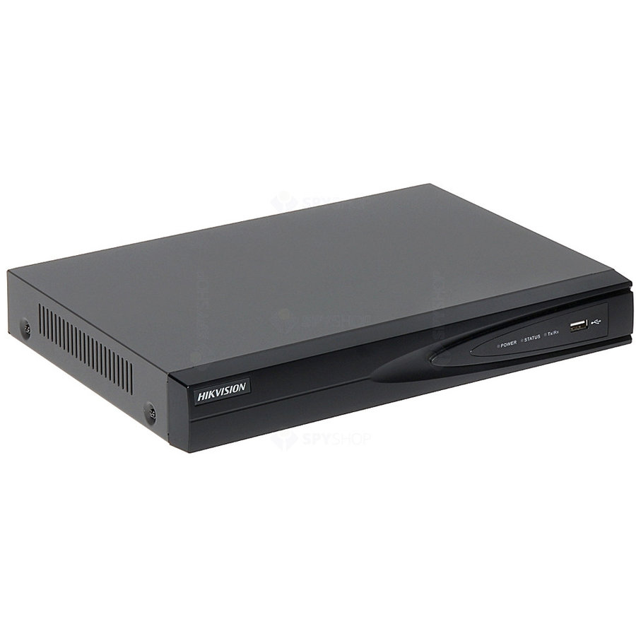 NVR DS-7608NI-K1/8P 8 canale PoE 8MP Negru