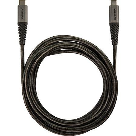 Cablu pentru incarcare si transfer de date 2xUSB Type-C 2m Negru/Gri