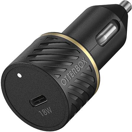 Incarcator auto Premium Fast Charge USB-C Putere 18W Negru