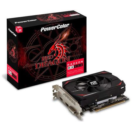 Placa video PowerColor AMD Radeon RX 550 Red Dragon 2GB GDDR5 128bit