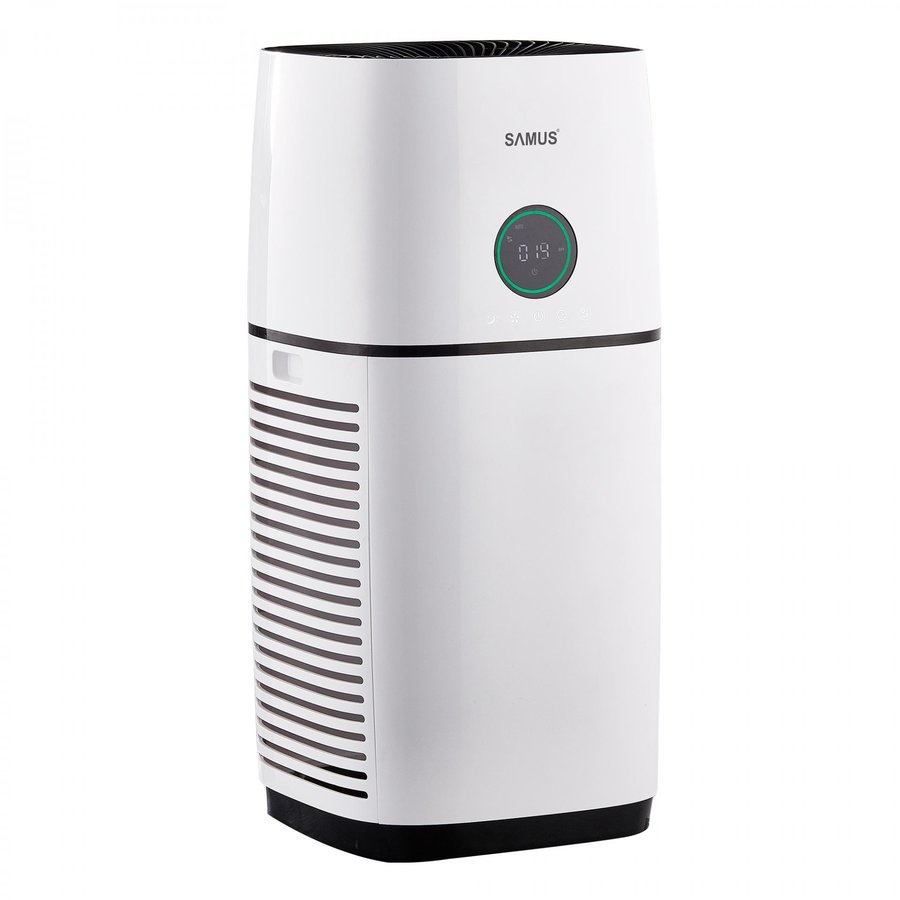 Purificator de aer Samus Expert 66 funcție WiFi Putere 65W Blocare Acces Copii Touch Control Temporizator Alb — imaginea 4