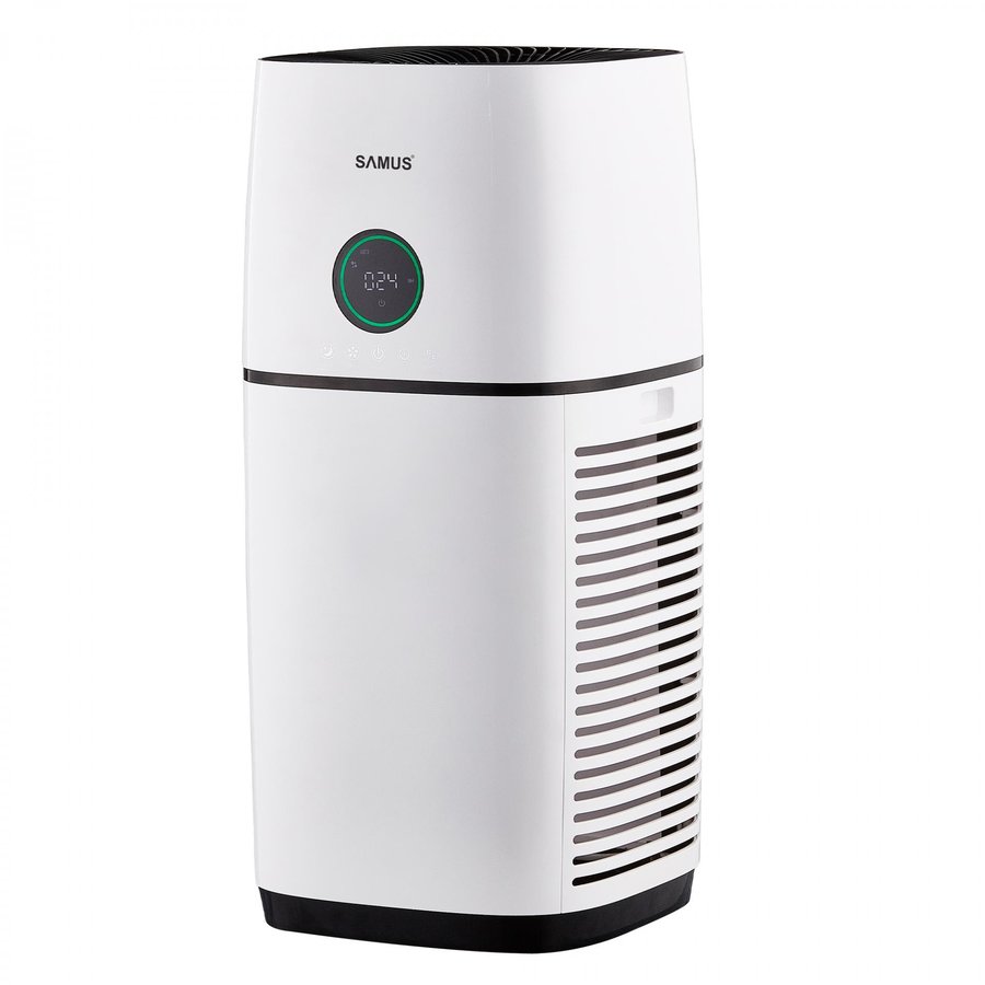 Purificator de aer Samus Expert 66 funcție WiFi Putere 65W Blocare Acces Copii Touch Control Temporizator Alb — imaginea 5