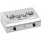 Mixer Karaoke Azusa 2 intrari Efect Ecou Control Volum pe fiecare canal Argintiu