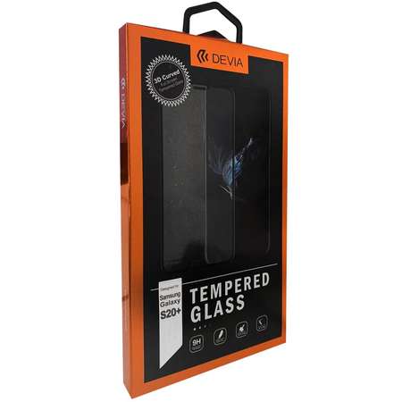 Folie sticla securizata Devia 3D Clear pentru Samsung Galaxy S20 Plus