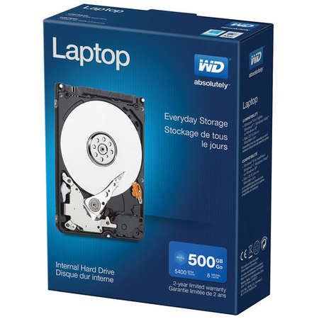 Hard disk laptop WD Everyday 500GB SATA-II 5400rpm 8MB