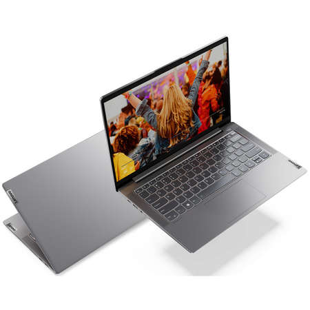 Laptop Lenovo IdeaPad 5 14IIL05 14 inch FHD Intel Core i5-1035G1 16GB DDR4 256GB SSD Platinum Grey