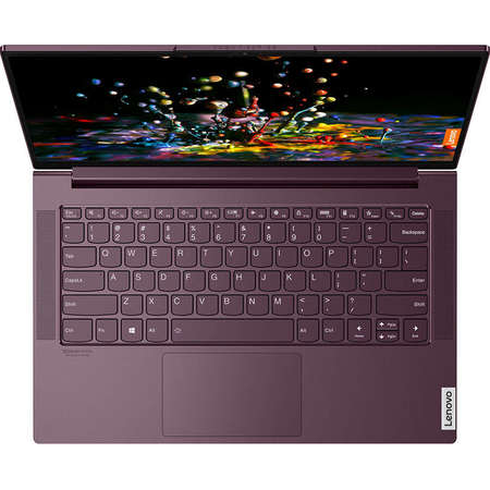 Laptop Lenovo Yoga Slim 7 14IIL05 14 inch FHD Intel Core i5-1035G4 16GB DDR4 512GB SSD Windows 10 Home Orchid