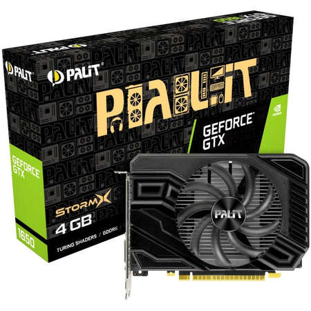 Placa video Palit nVidia GeForce GTX 1650 StormX D6 4GB GDDR6 128bit