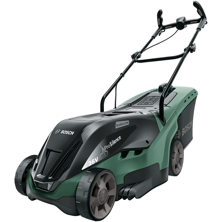 Masina de tuns iarba Universal Rotak 36-550 36V 4Ah 40 litri Verde