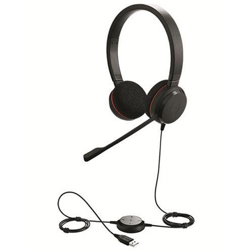 Casti Evolve 20 UC Stereo Black