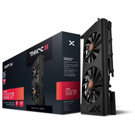 Placa video XFX AMD Radeon RX 5600 XT Thicc II Pro 14Gbps 6GB GDDR6 192bit