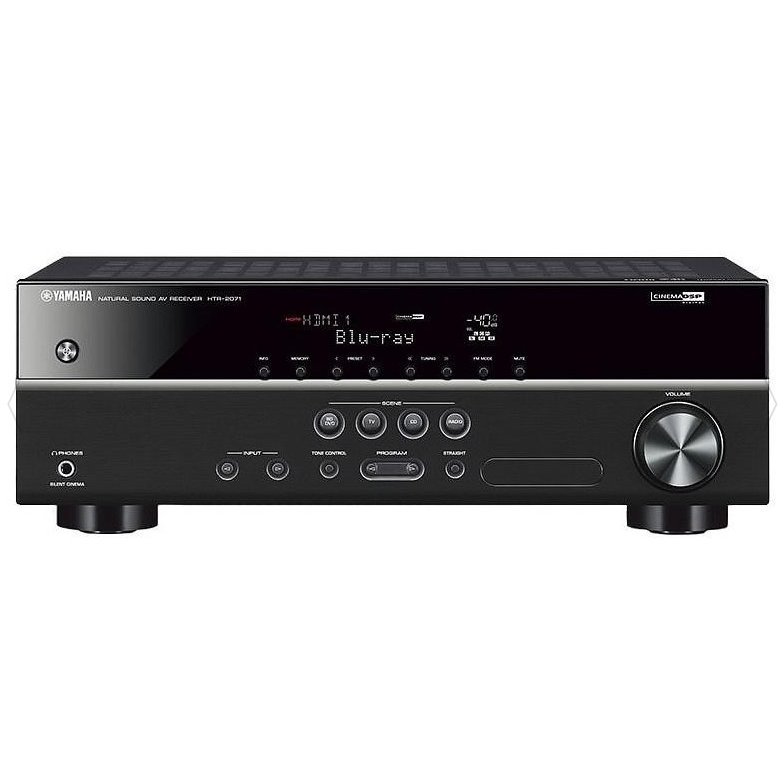 Sistem Receiver 5.1 Yamaha HTR-2071, Bluetooth, CinemaDSP, 4xHDMI