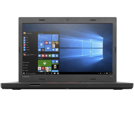 Laptop Lenovo Refurbished ThinkPad L460 14 inch FHD Intel Core i5-6200U 8GB DDR3 128GB SSD Webcam Windows 10 Pro Black