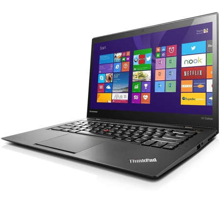 Laptop Lenovo Refurbished X1 Carbon G1 14 inch HD+ Touch Intel Core i5-3427U 4GB DDR3 240GB SSD Webcam Windows 10 Pro Black