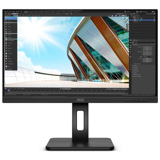 Monitor LED 24P2Q 23.8 inch FHD IPS 4ms Black