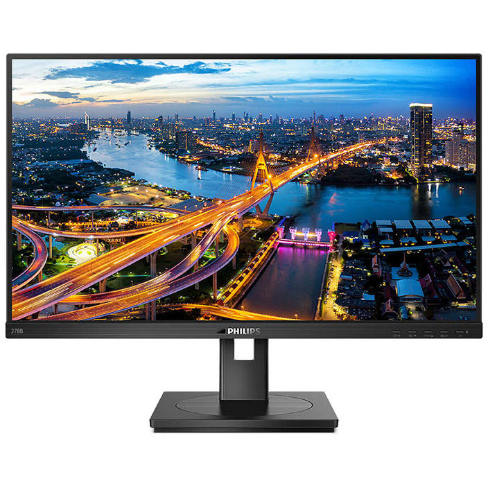 Monitor IPS LED Philips 27 278B1/00, UHD (3840 x 2160), HDMI, DisplayPort, Boxe, Pivot, 4 ms (Negru) - imagine 3