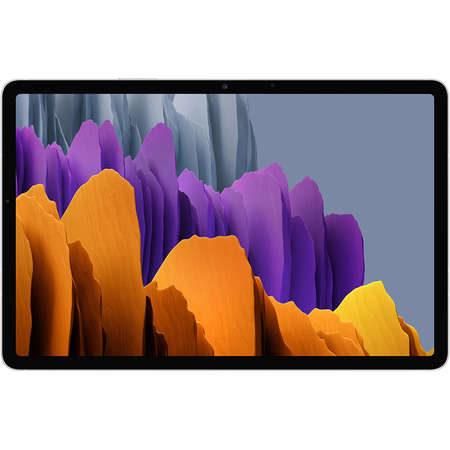 Tableta Samsung Galaxy Tab S7 Plus 12.4 inch Snapdragon 865 Plus Octa Core 6GB RAM 128GB flash 5G Android 10 Mystic Silver