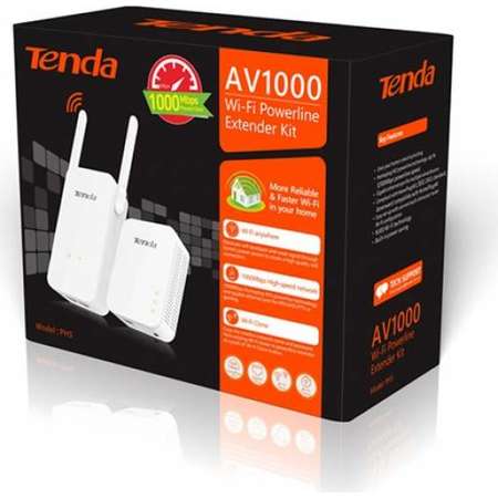 Range Extender Tenda TND0023 Wireless AV1000 Gigabit Alb