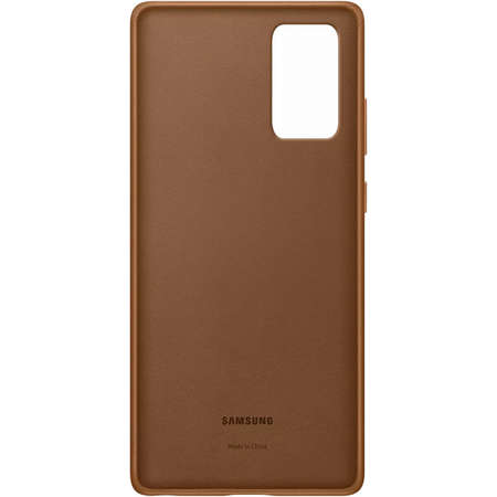 Husa Samsung Galaxy Note 20 N980 Leather Cover Brown