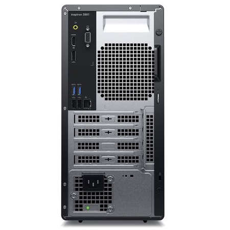 Sistem desktop Dell Inspiron 3881 Intel Core i7-10700 8GB DDR4 512GB SSD nVida GeForce GTX 1650 SUPER 4GB Linux 2-3Yr CIS Black