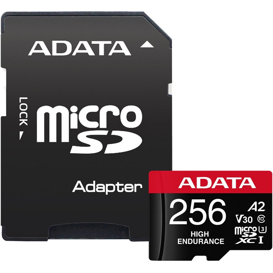 Card Endurance 256GB MicroSDXC Clasa 10 UHS-I + Adaptor