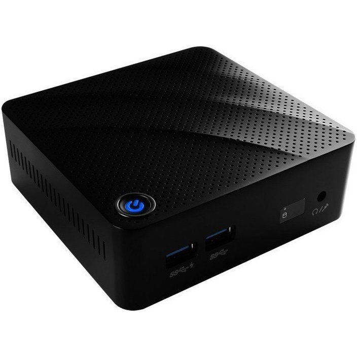 Sistem desktop Cubi-N 8GL-073EU Intel Celeron N4000 4GB RAM 64GB SSD Windows 10 Pro Black