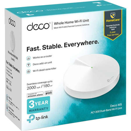 Router wireless TP-Link Deco M5 Gigabit Dual-band 1-pack Mesh