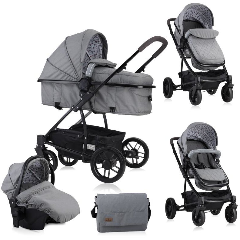 Carucior 10020852086 Set 0 luni+ Dark Grey