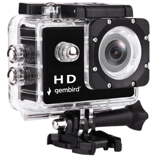 Camera Video de Actiune ACAM-04 HD 1080p with waterproof case Black