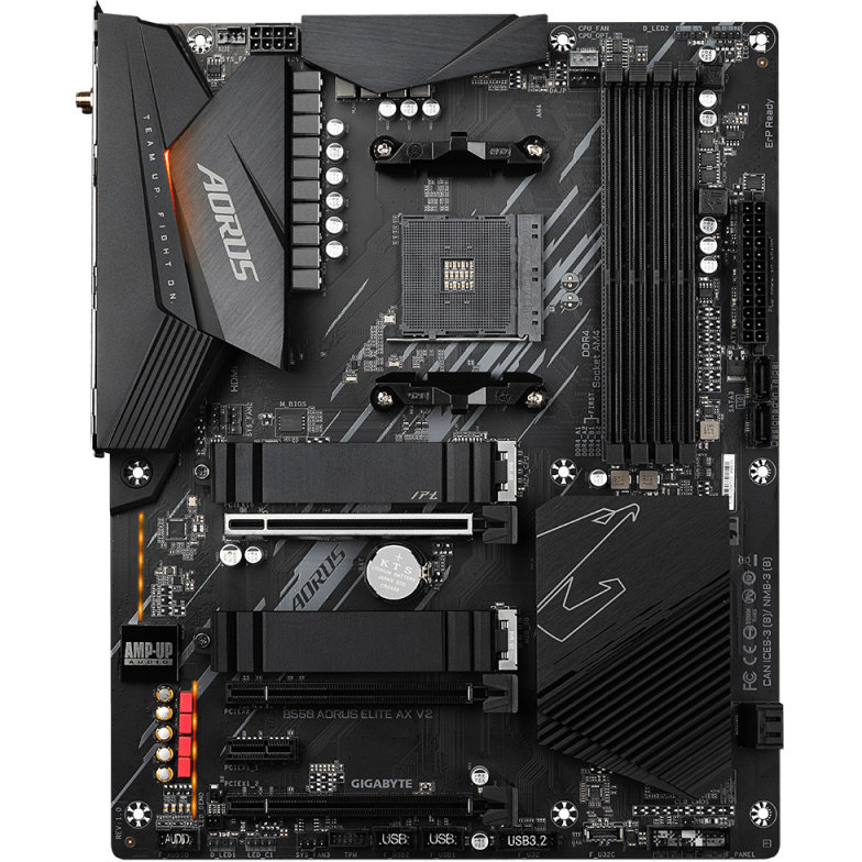 Placa de baza B550 AORUS ELITE AX V2 AMD AM4 ATX