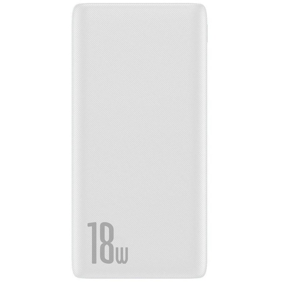 Baterie externa portabila Bipow 10000 mAh Putere 18W Power Delivery / Quick Charge 3.0 White