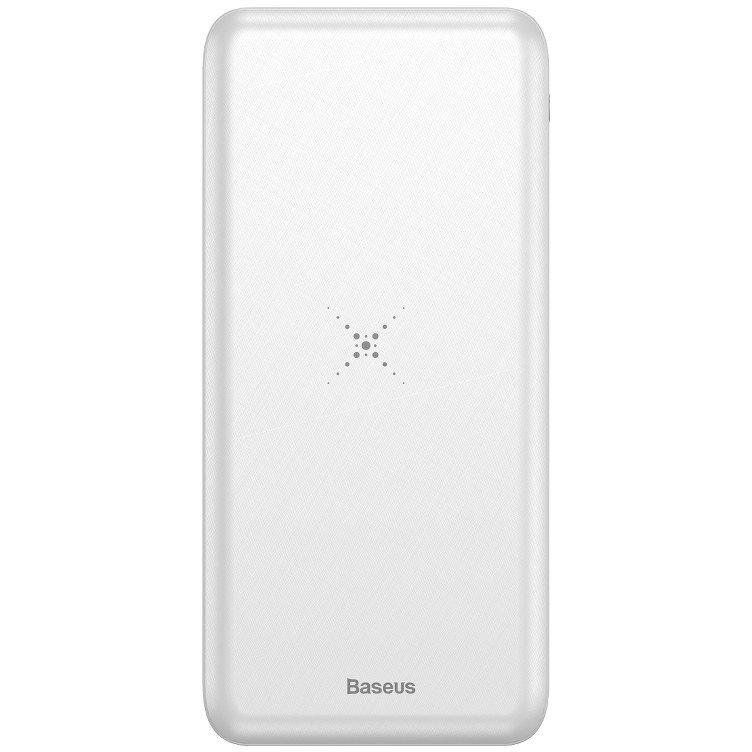 Baterie externa portabila M36 10000 mAh Incarcare Wireless White