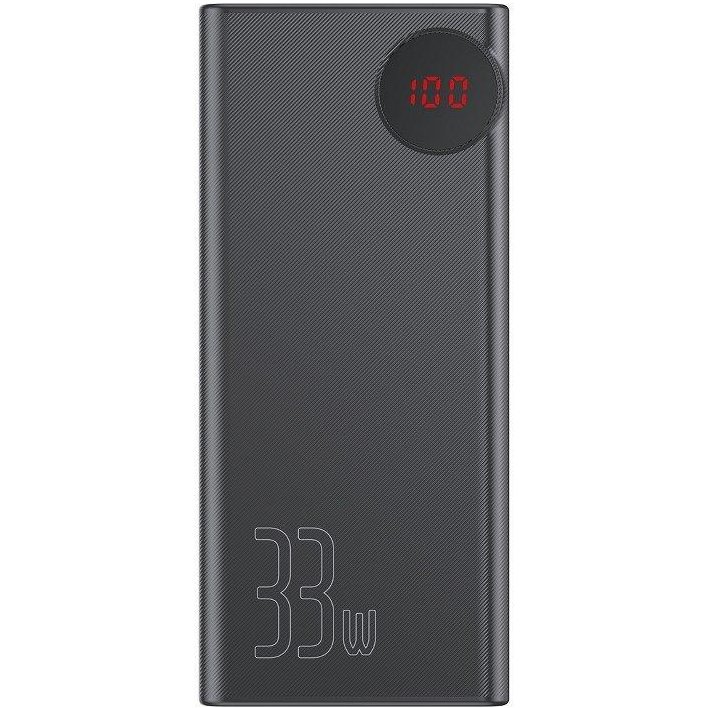 Baterie externa portabila Mulight 30000 mAh Putere 33W Power Delivery / Quick Charge 3.0 Black