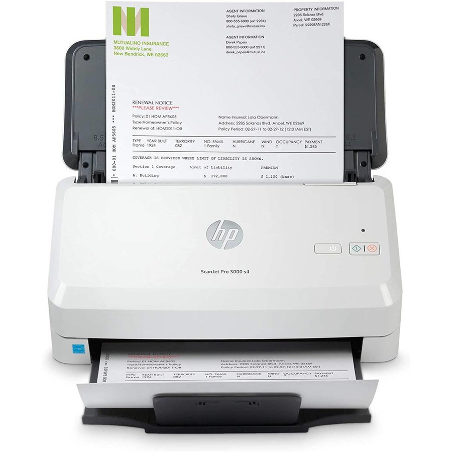 Scanner HP Scanjet Pro 2000 S2 USB A4 Alb