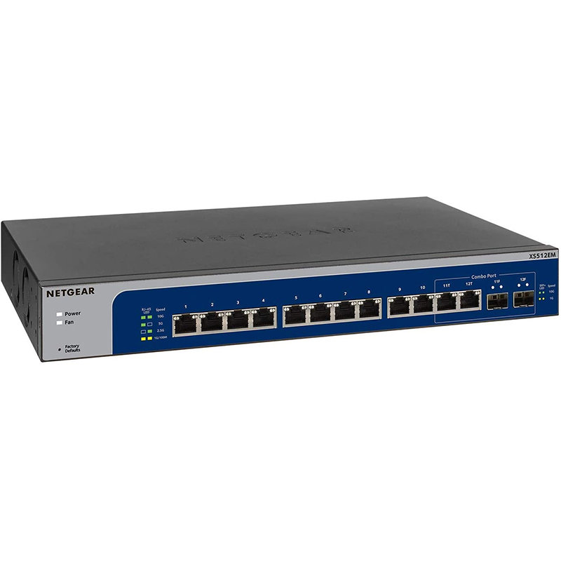 Switch XS512EM-100EUS 12-Port 10-Gigabit/Multi-GIG Smart Web Managed Plus