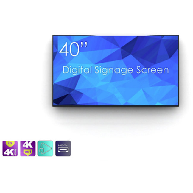 Display LED profesional digital SDS40K8-01 40 inch 8.5ms Black