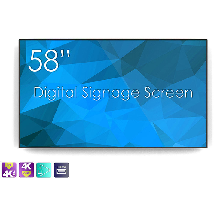 Display LED profesional digital SDS58K8-01 58 inch 9.5ms Black