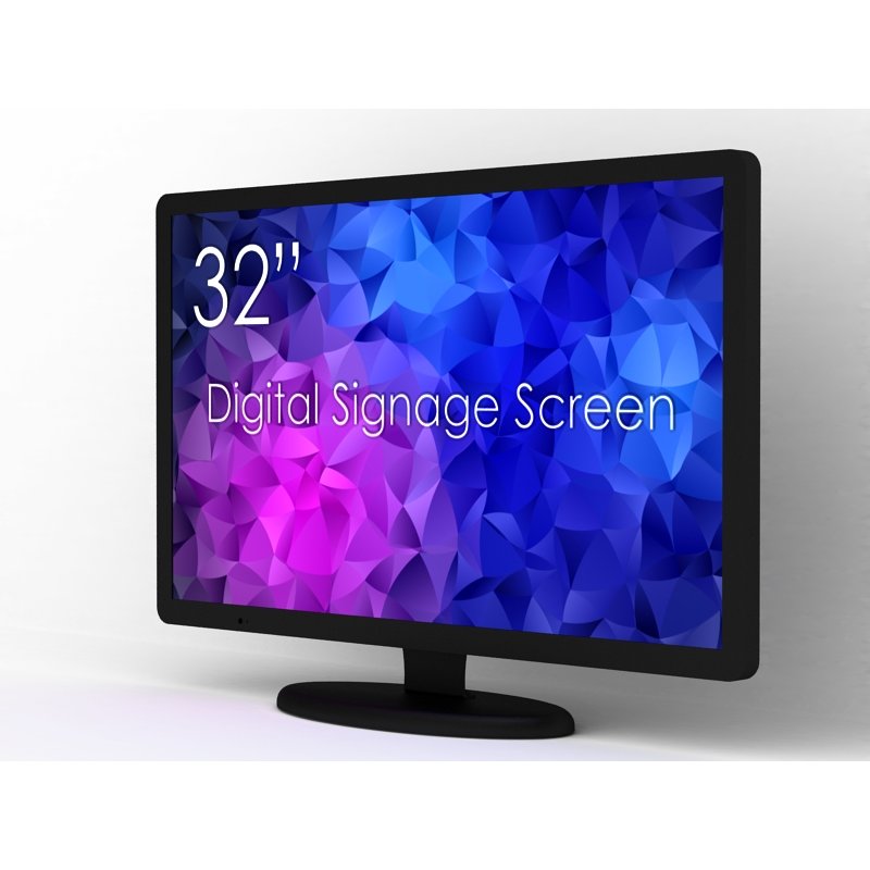 Display LED profesional digital SDST32K8-01 32 inch 9.5ms Black